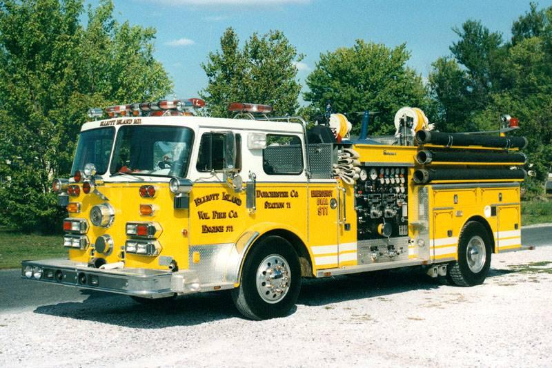 Original Engine 92 former Leonardtown VFD Engine 17. 1971 Seagrave